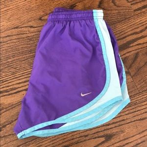 Purple Nike Tempo Running Shorts
